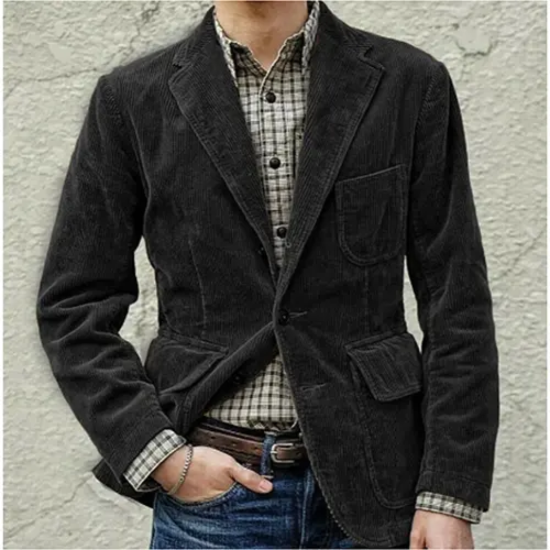 Levoire | Blazer à manches longues Classique Noir