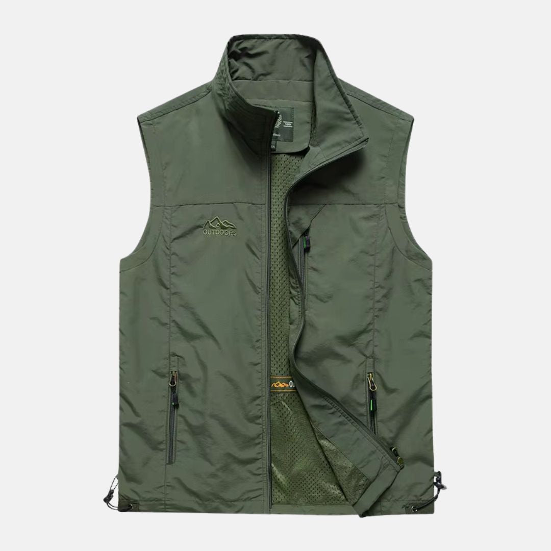 Levoire | Gilet Multifonction Léger Avec Poches Pour Hommes