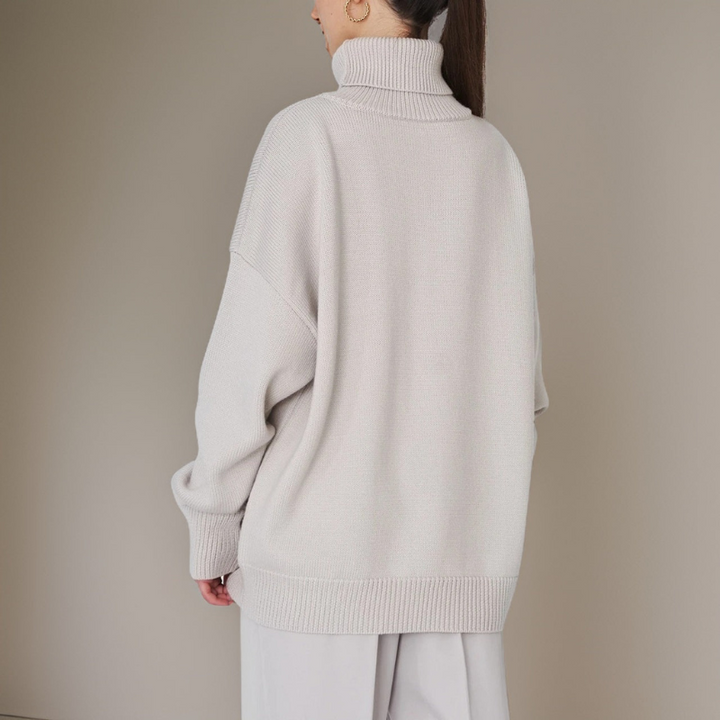 Levoire | Pull Col Roul Femmes Chaud Et Confortable