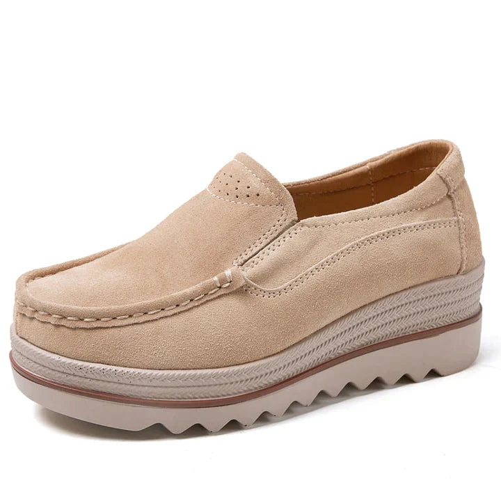 Levoire | Semelle Rembourrée Haute Beige