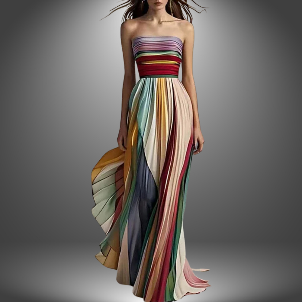 Levoire | Robe Longue Décontractée Premium Multicolore