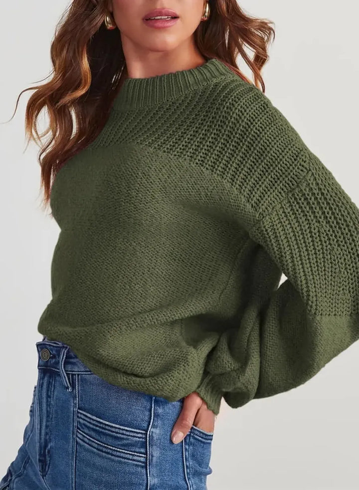 Levoire | Pull en tricot pour femmes Pull surdimensionné doux dans un style minimaliste