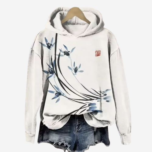 Levoire | Rento Sweatshirt Avec Impression Artistique Koi
