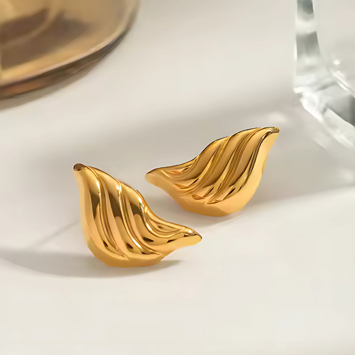 Levoire | England-Wing Boucles D'Oreilles Élégantes Or 2,4 cm