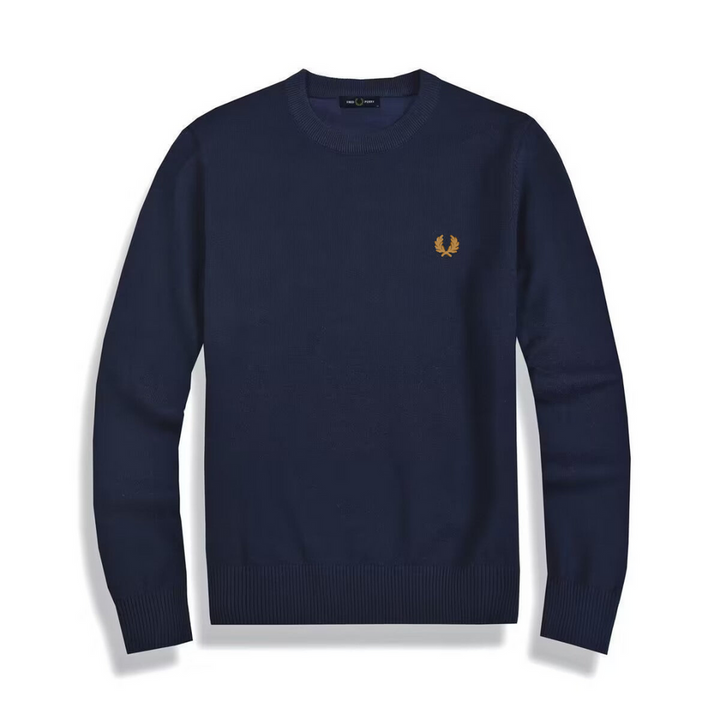 Levoire | Mykete Pull Avec Manches Longues Et Col Rond Bleu foncé