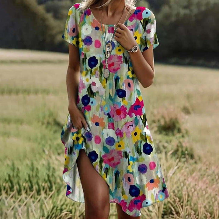 Levoire | Robe À Motif Floral Pour Un Look Élégant Multicolore