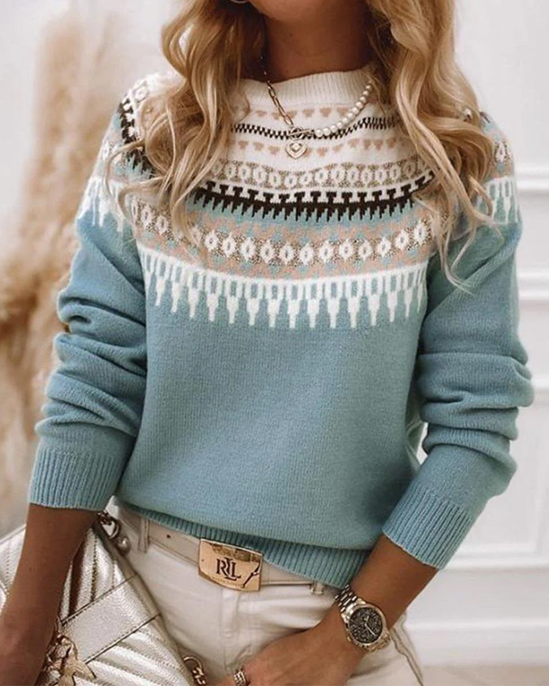 Levoire | Pull En Tricot Douillet & Chaud Pour Tous Les Jours Bleu