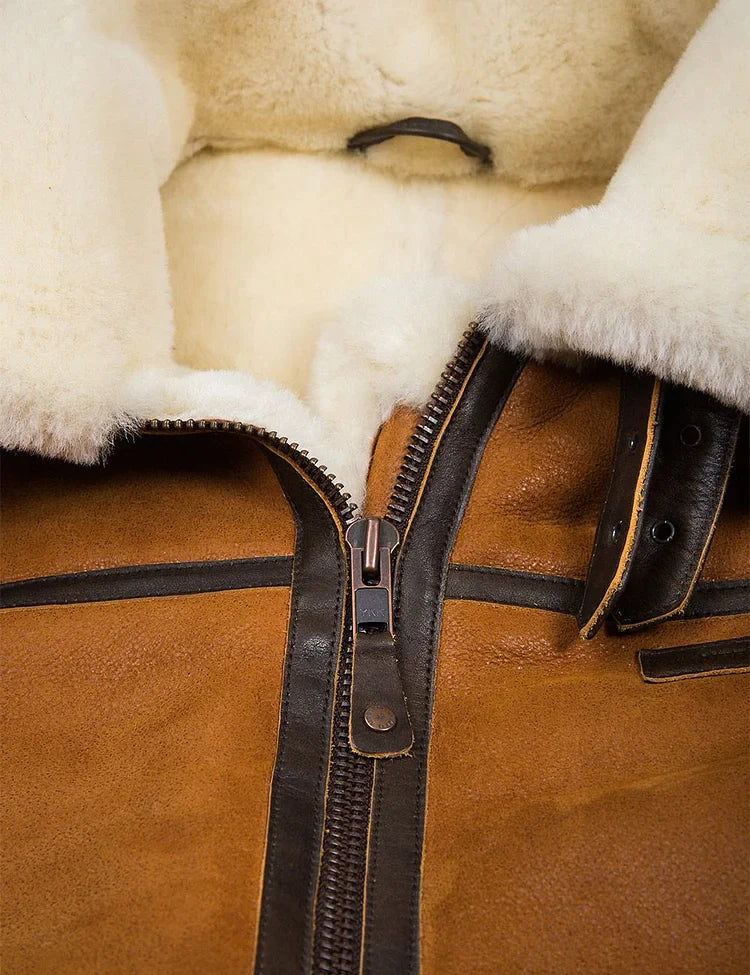 Levoire | veste d'hiver en cuir