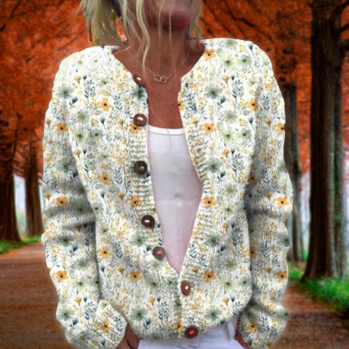 Levoire | Cardigan Avec Imprimé Floral