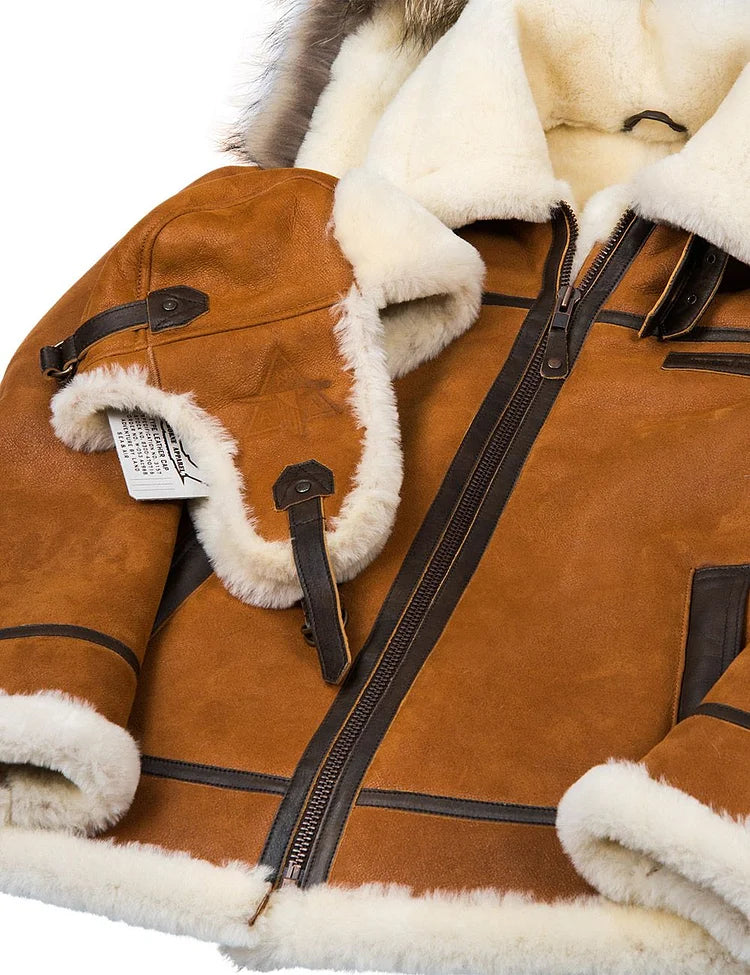 Levoire | veste d'hiver en cuir