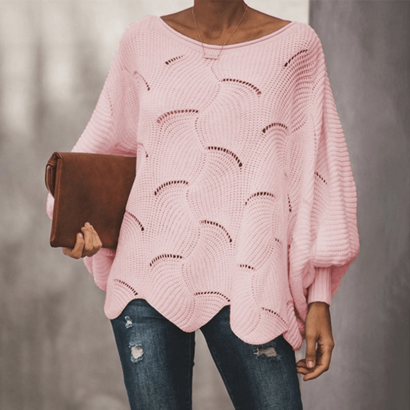 Levoire | Blouse Avec Motif Tricot Pour Femmes Rosa