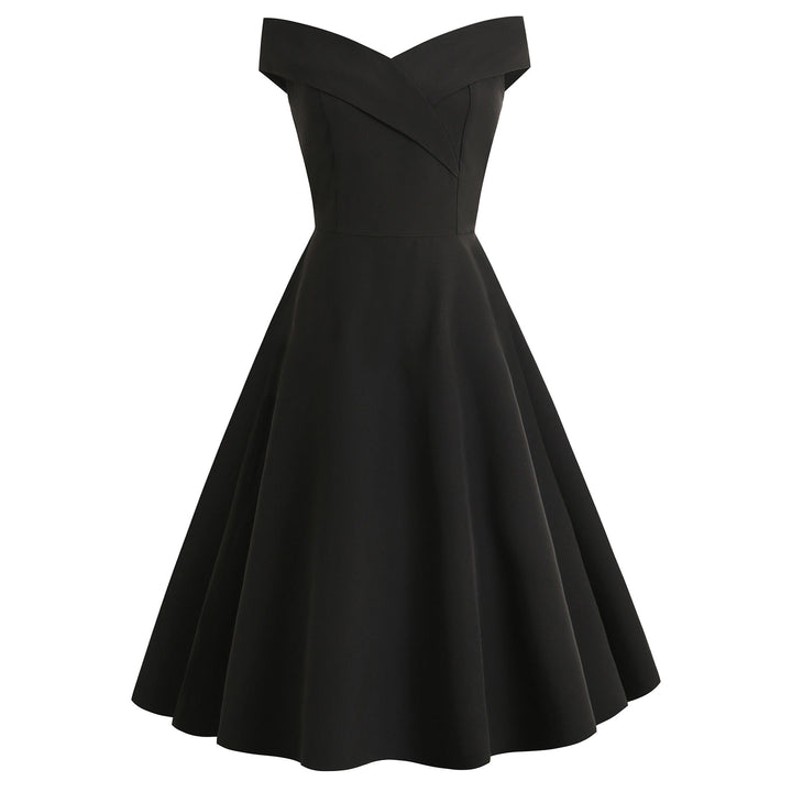 Levoire | Robe de cocktail vintage chic Noir