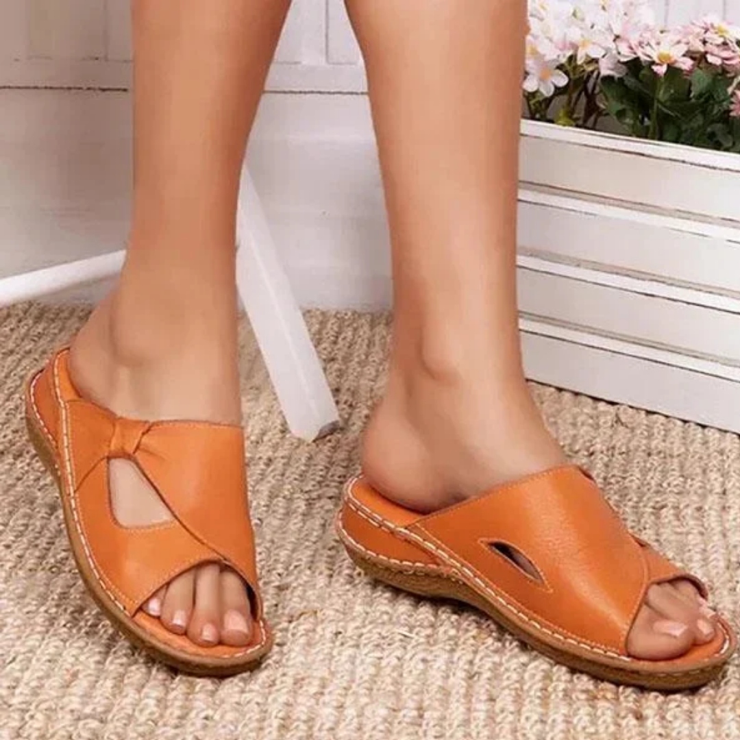 Levoire | Sandales à talons pour femmes Braun