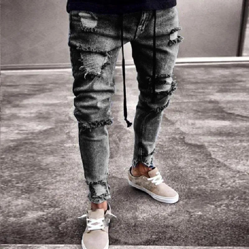 Levoire | Jeans Aris en Denim Gris XXXL