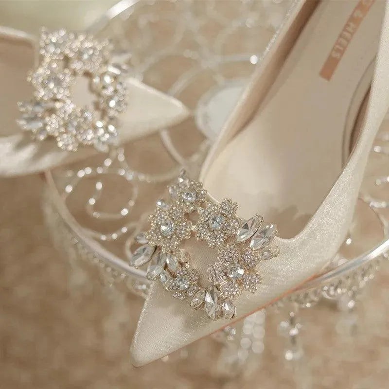 Levoire | Chaussures de mariage Stiletto avec strass