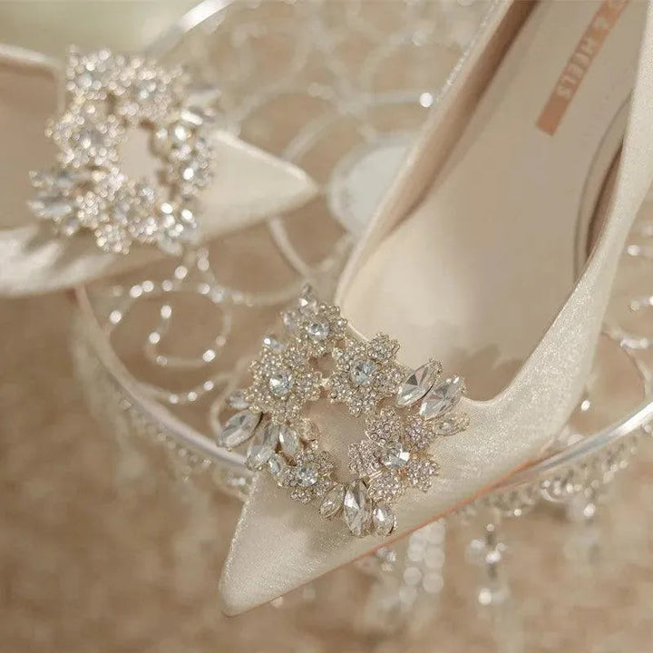 Levoire | Chaussures de mariage Stiletto avec strass