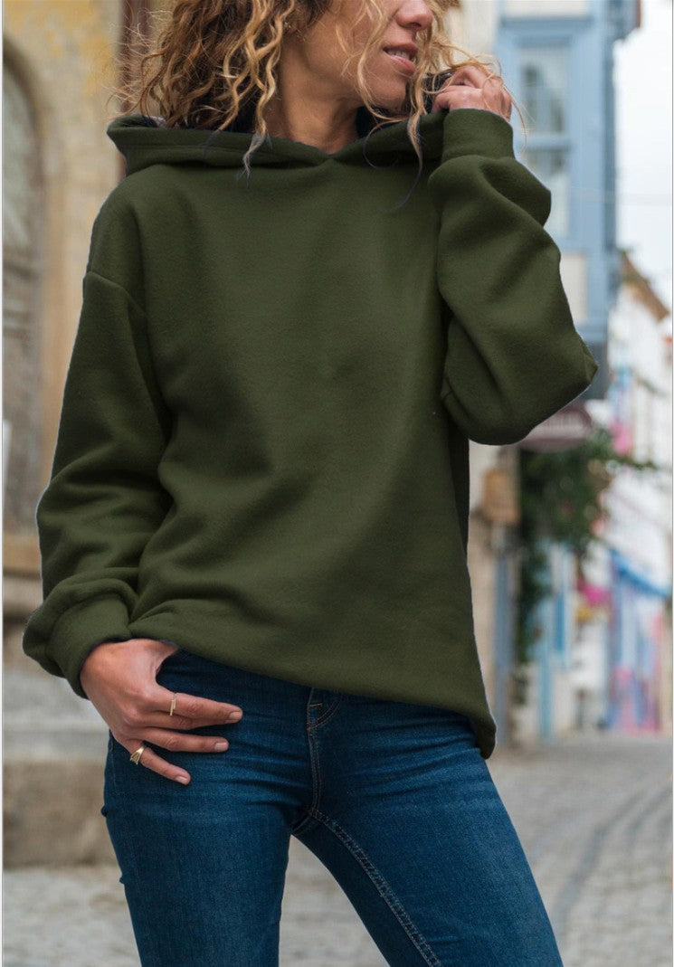 Sweat à capuche pour femmes en coton doux et respirant Levoire