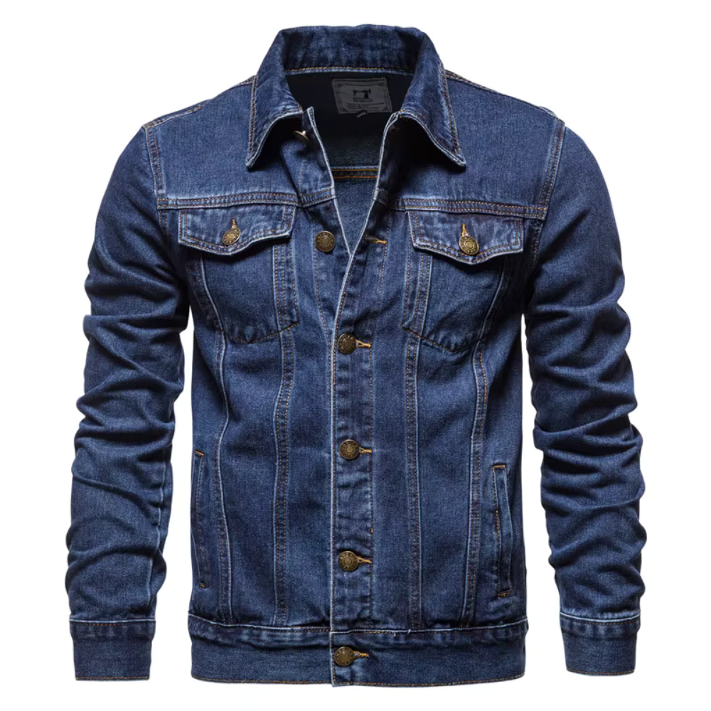Levoire | Veste En Jean Classique Bleu foncé