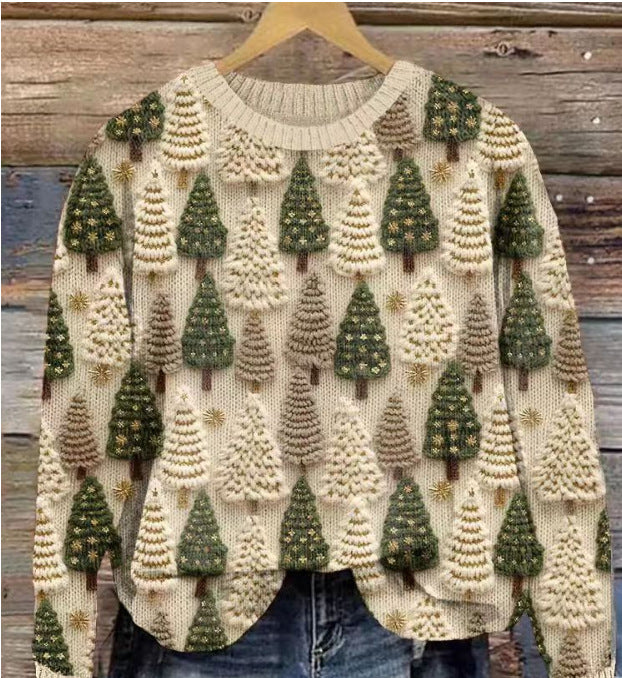 Levoire | Sweatshirt 3D Pour Femmes Vert