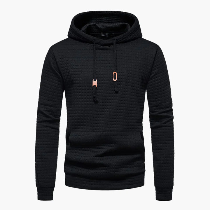 Levoire | Pull À Capuche Confortable Noir