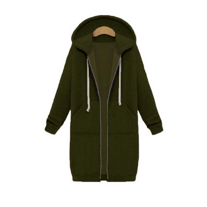 Levoire | Long Blazer Pour Femmes Armée Verte