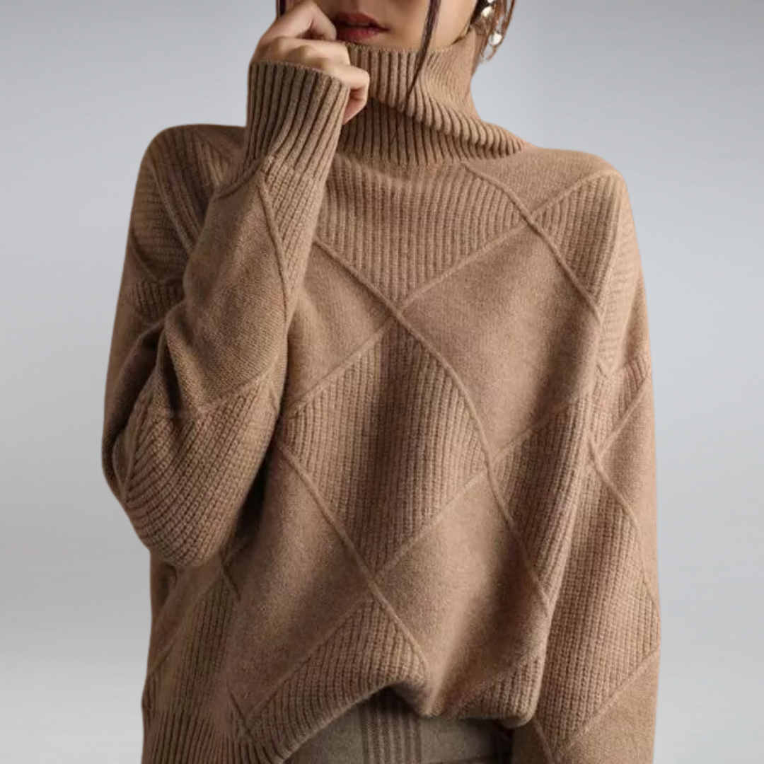Levoire | Vert et élégant pull d'hiver Styles 2
