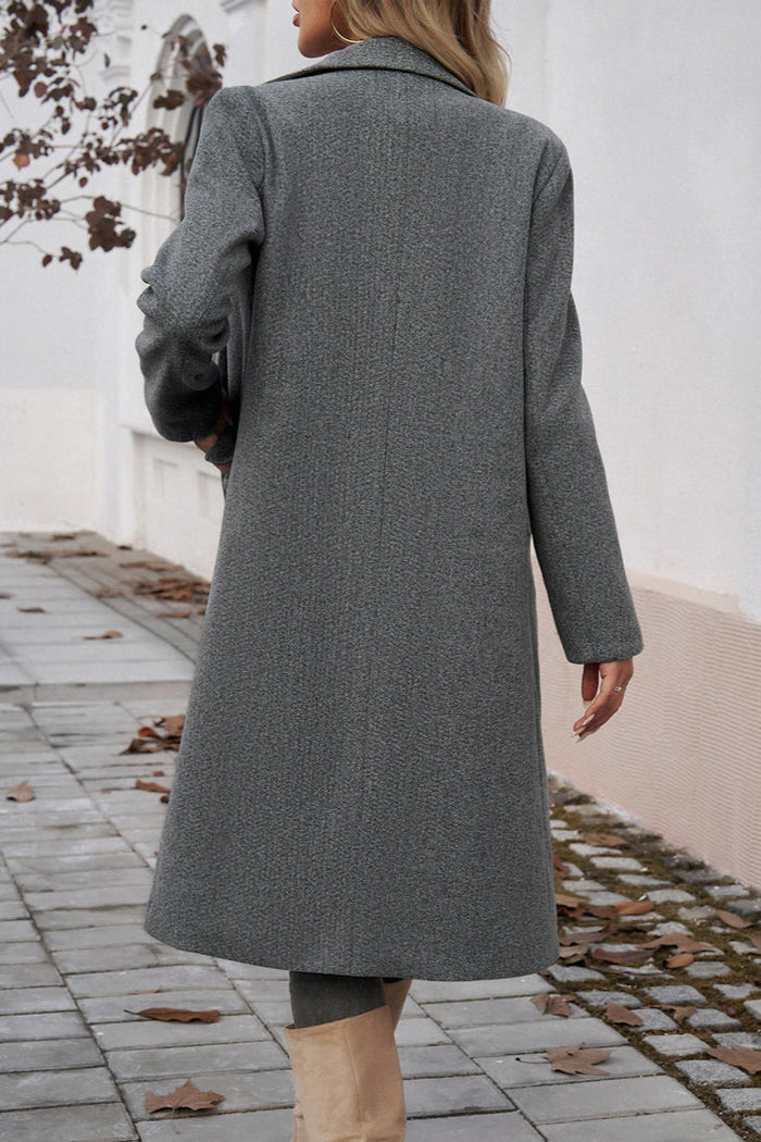 Levoire | Manteau Long Pour Femmes Avec Design Élégant À Double Bouton
