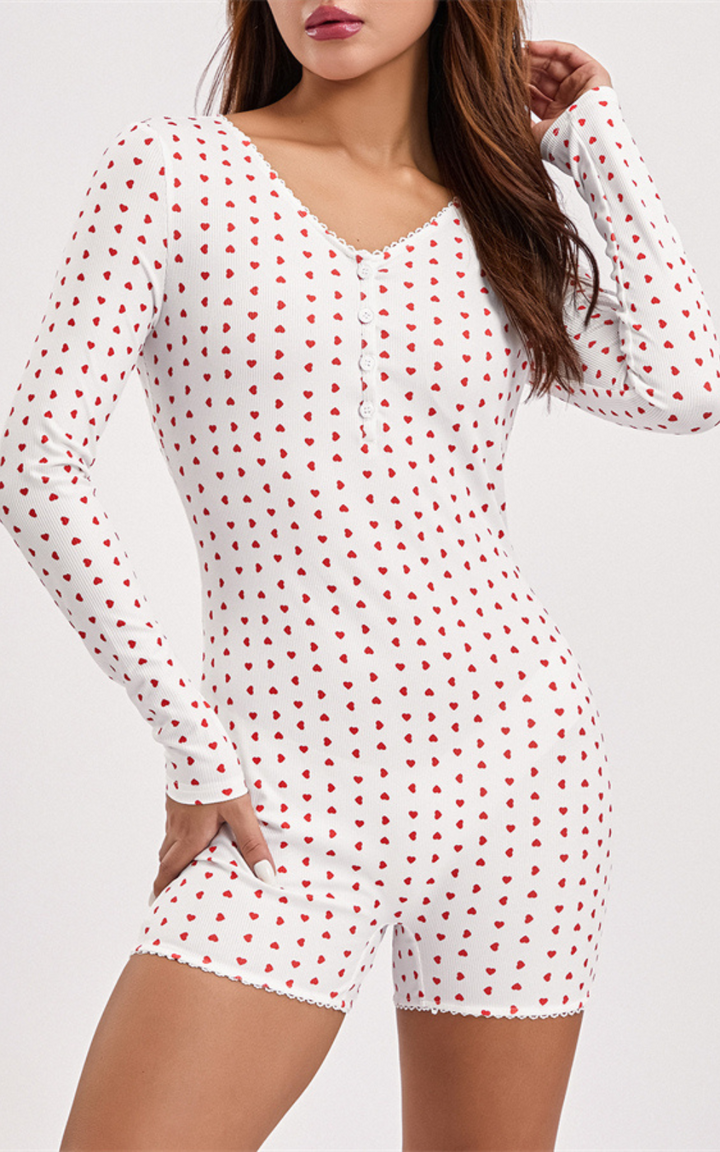 Levoire | Robe Courte Femme Légère Et Élégante Cœurs