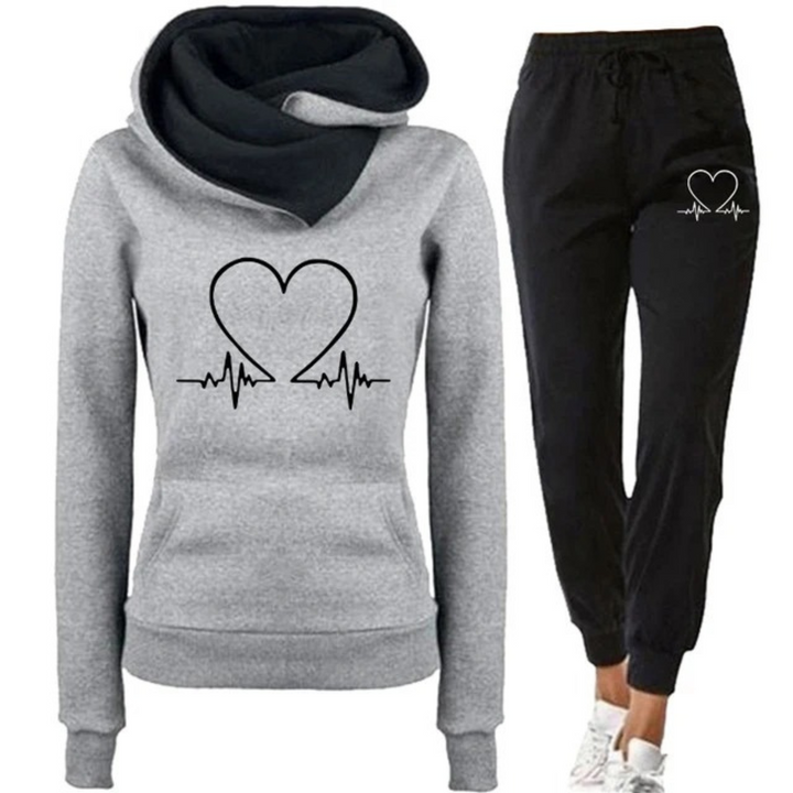 Levoire | Chemises Et Pantalons Avec Imprimé Contrasté Gris clair-Noir
