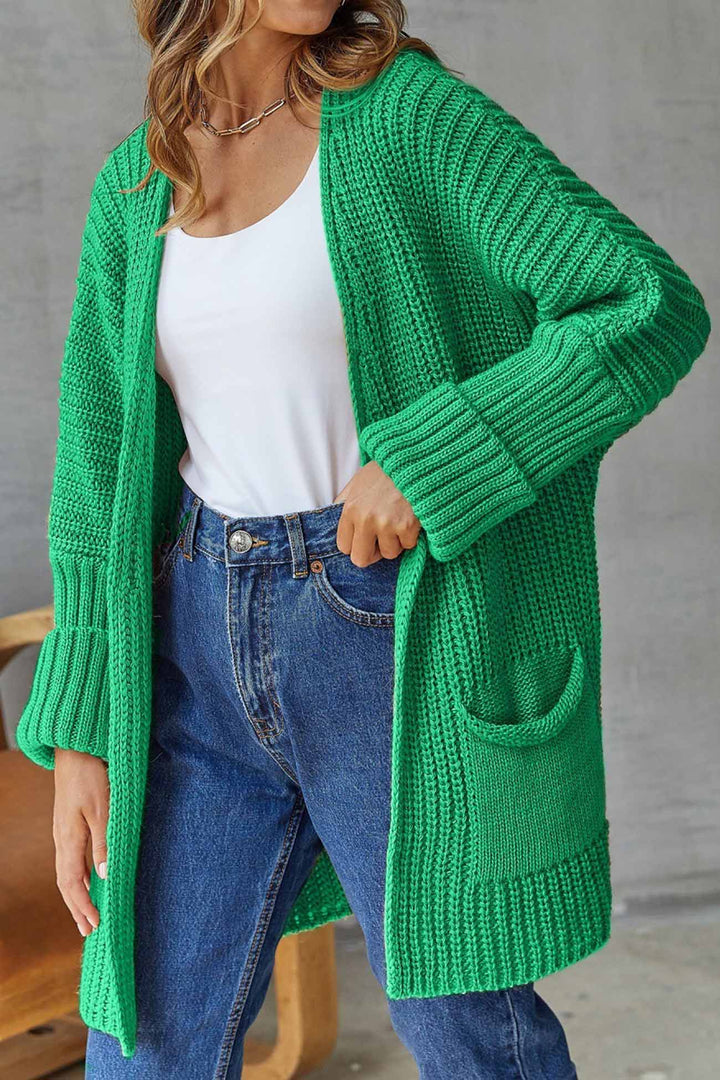 Levoire | Gilet Long À Ouverture Frontale Avec Fermeture À Nœud Pour Un Style Simple
