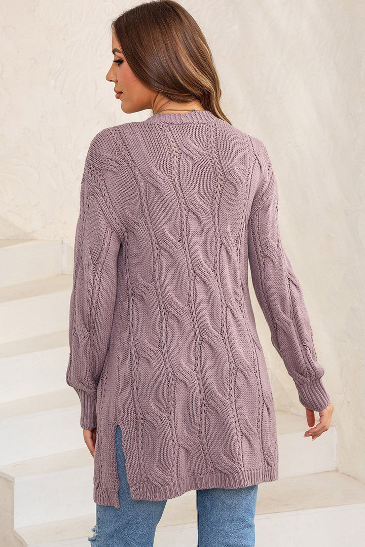 Levoire | Cardigan En Tricot À Motifs Ouverts
