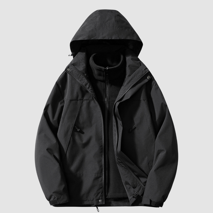 3-en-1 Veste en Fleece d'Hiver Confort | R&B