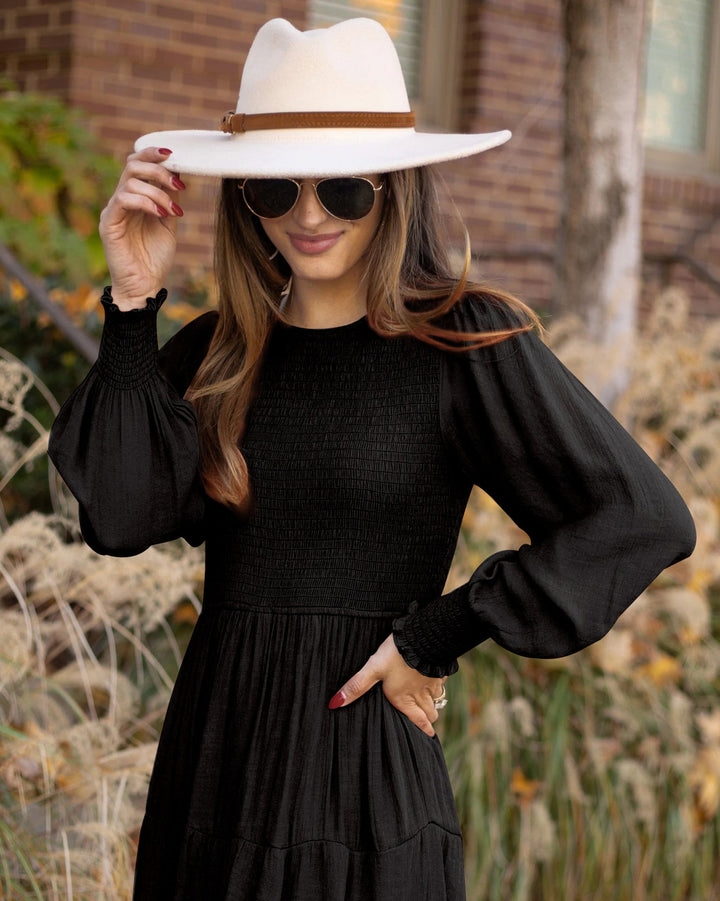 Levoire | Robe À Manches Longues Avec Couches Mi-Longues