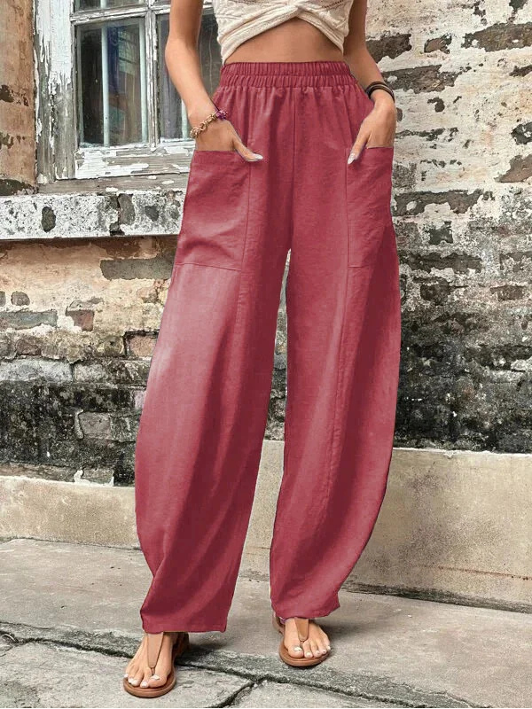 Levoire | Pantalon Baggy Pour Femmes Rosa