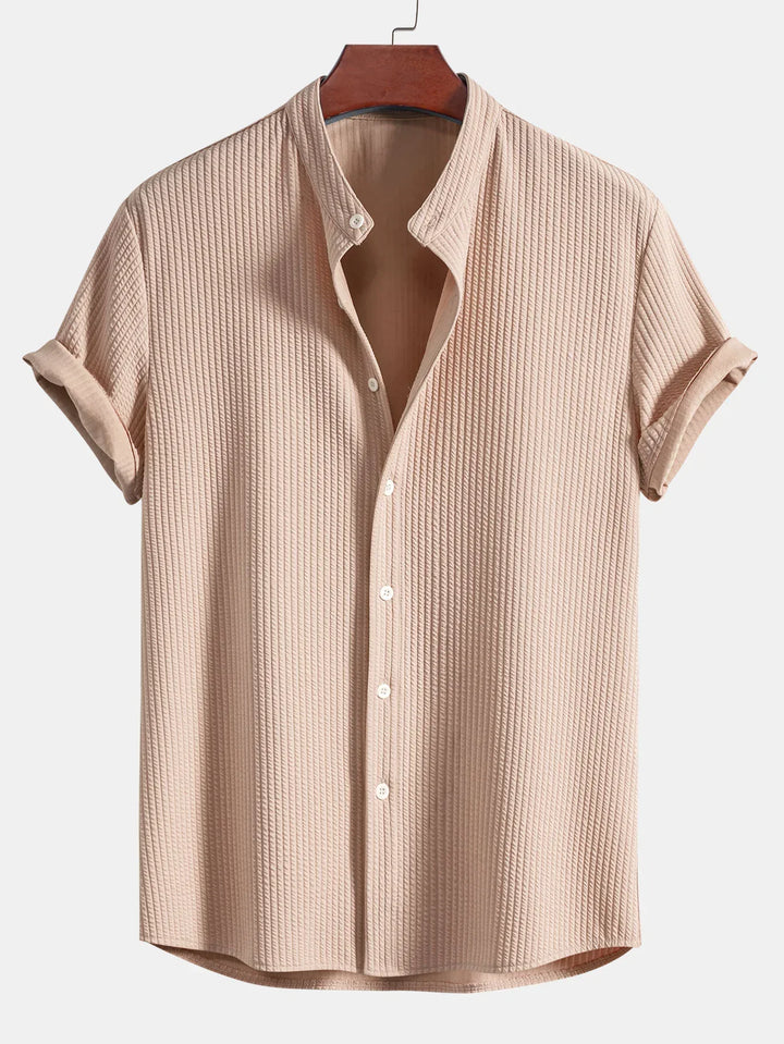 Levoire | Chemise Homme Confortable Beige (Vente flash)