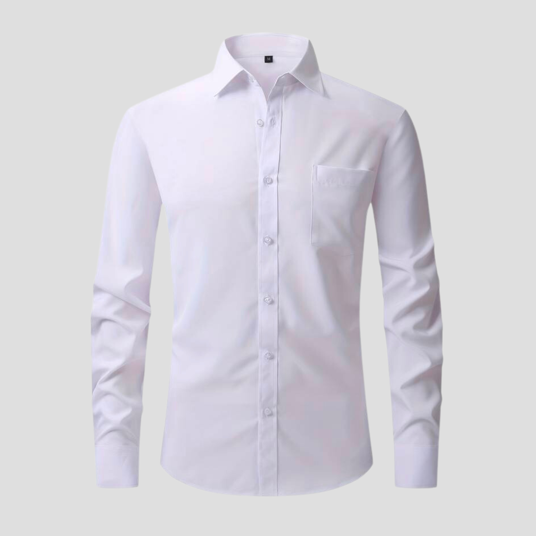 Levoire | Chemise De Business Sans Repassage Blanc