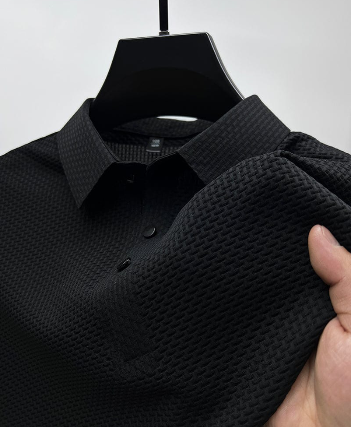 Levoire | No Polo Manches Courtes FR Hommes Noir