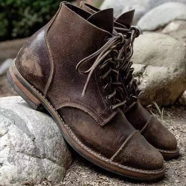 Levoire | Les Bottes En Cuir De Haute Qualité Et Chaudes Châtaigne