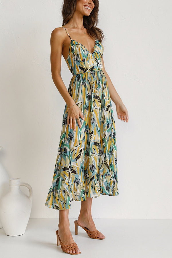 Levoire | Robe midi colorée de haute qualité