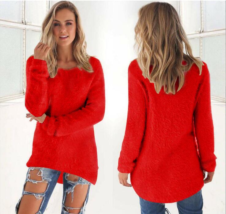 Levoire | Confortable, Pull En Tricot Chaud Rot