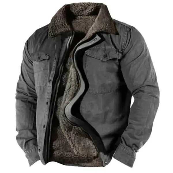 Levoire | Veste de travail de style occidental Gris
