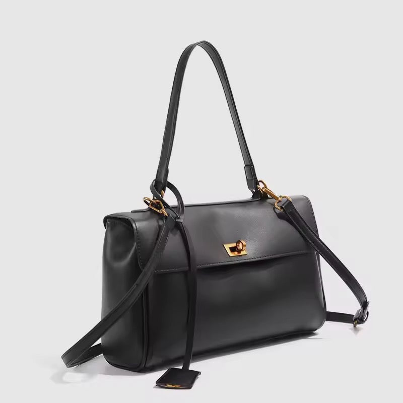 Levoire | Sac À Épaule Élégant Intemporel & Polyvalent Noir