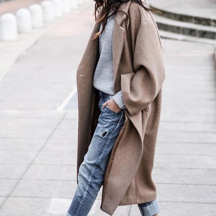 Levoire | Veste Surdimensionnée Chaude Et Stylée Khaki