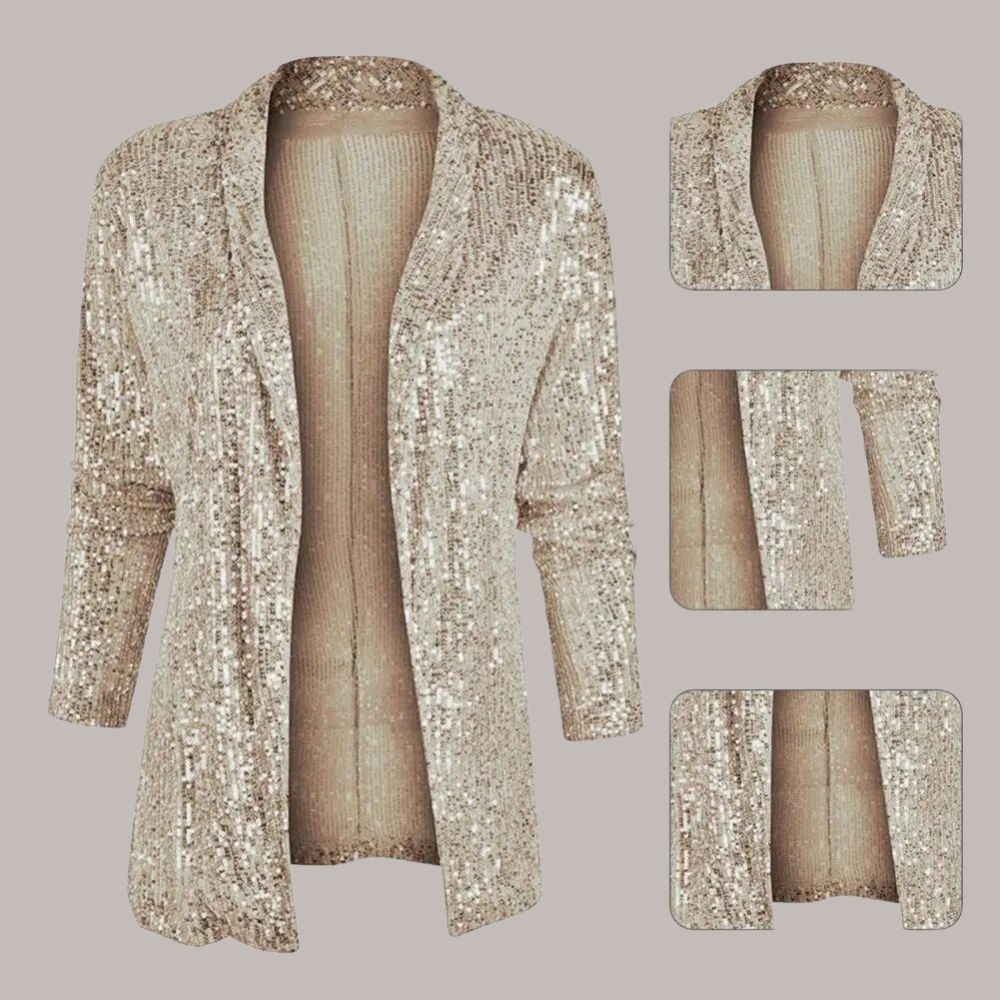 Levoire | Blazer À Sequins Scintillant Élégant Et Glamoureux