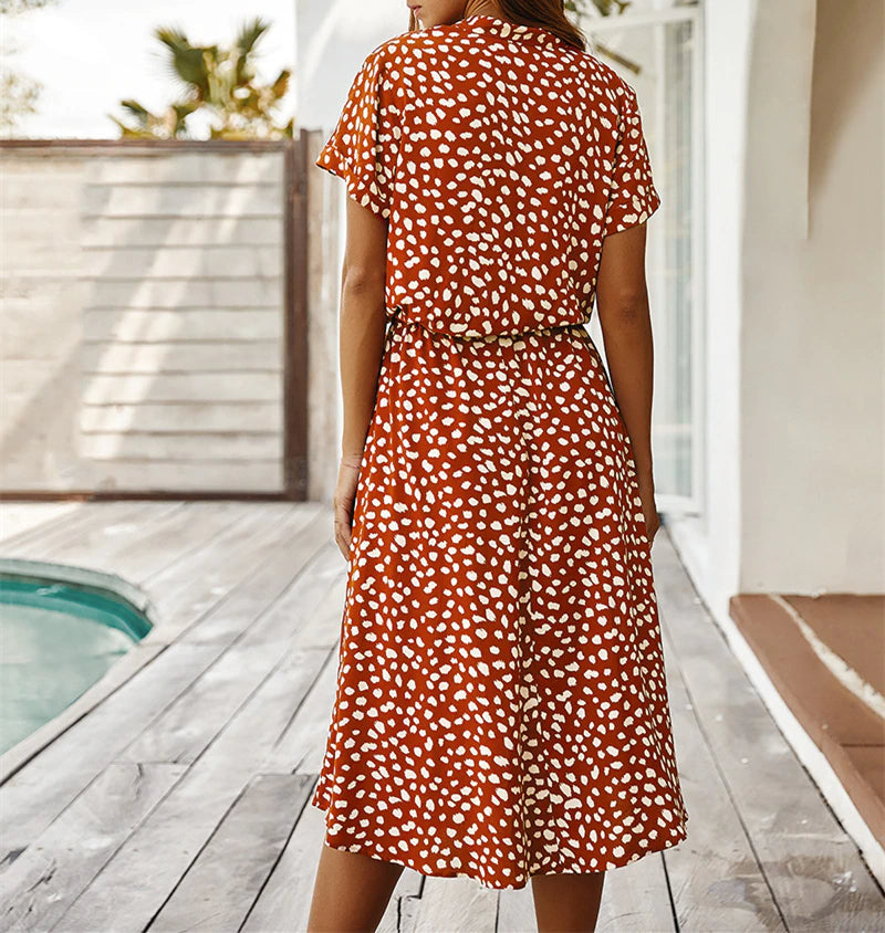 Levoire | Robe À Motifs De Léopard