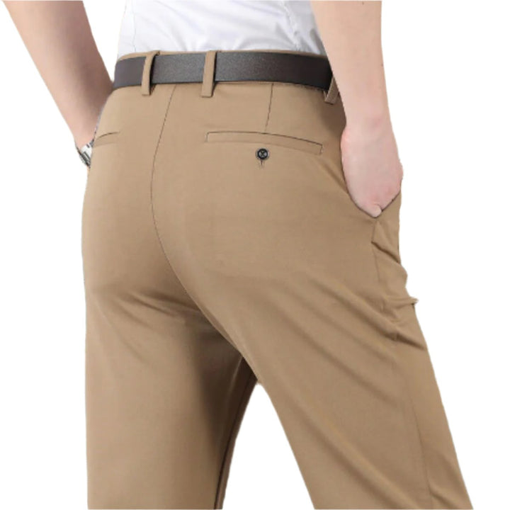Levoire | Pantalon Classique Pour Homme Kaki