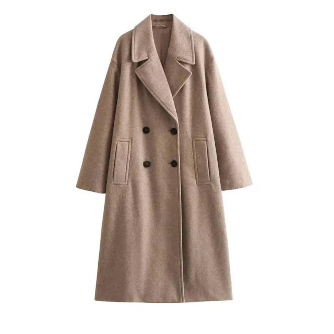 Levoire | Manteau Trench Élégant - Hiver Kaki