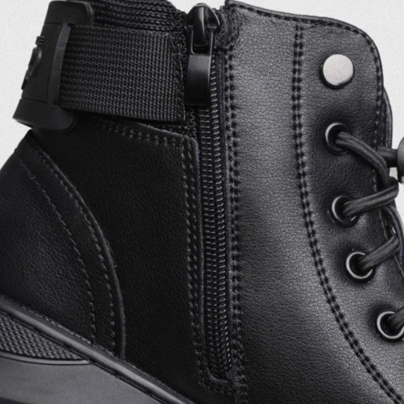 Levoire | Bottes en cuir noires