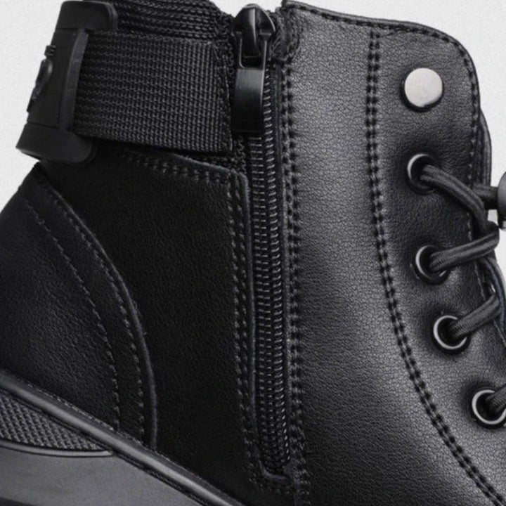 Levoire | Bottes en cuir noires