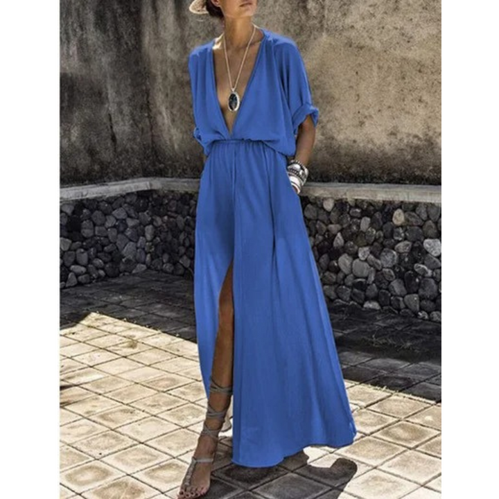 Levoire | Robe D'Été Légère Bleu